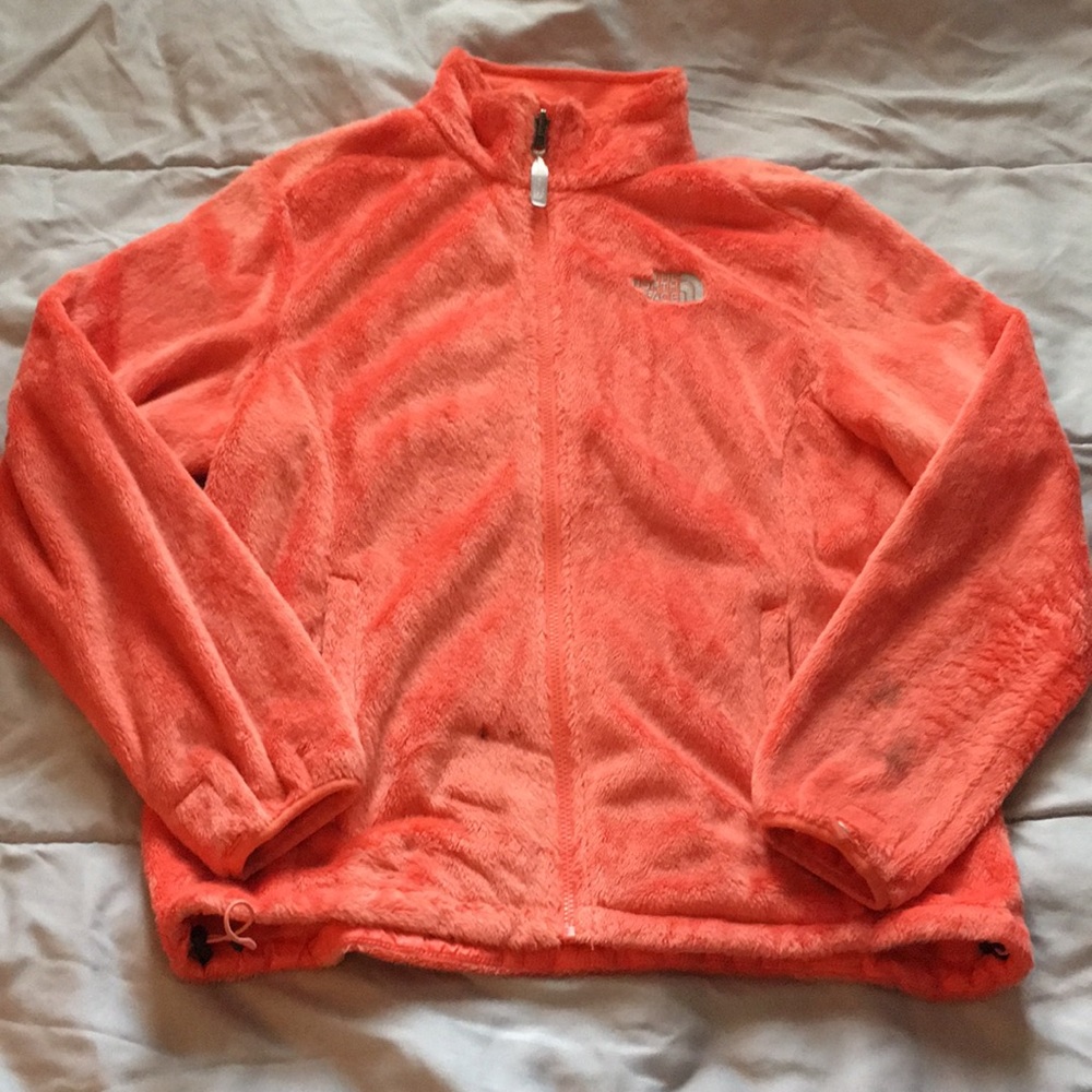 Woman’s Size L coral North Face.